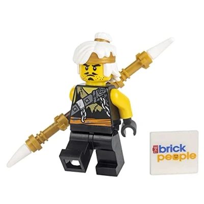Image of LEGO Ninjago: Teen Wu (in Dragon Hunter Disguise) with Battle Staff