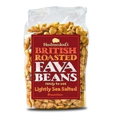 Image of Hodmedod Great British Peas Roasted Fava Beans Sea Salted 300g (Pack of 2)