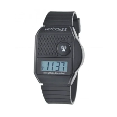 Image of Verbalise Digital Radio Controlled Alarm Talking Watch VER D08B