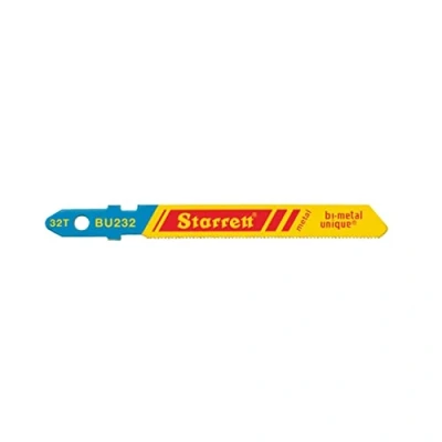 Image of Starrett Assorted Metal Cutting Jigsaw Blade Set 5 Pieces Various Lengths &amp; TPI Unified Shank Bi Saw BU3