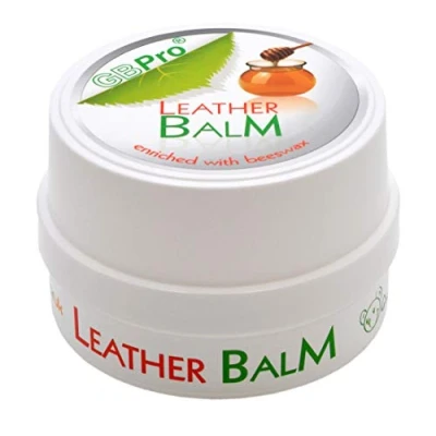 Image of GBPro natural Leather Balm Enriched with Beeswax 160g