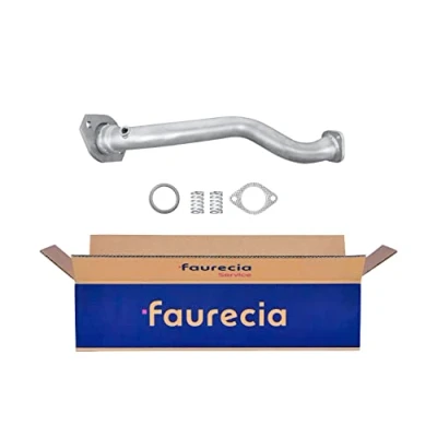 Image of 7700823888 Exhaust Pipe HELLA 8LA 366 006 431 Front with mounting parts