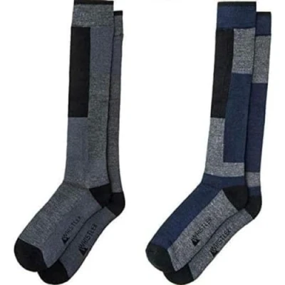 Image of WHISTLER Corsicana Ski Sock Navy Blazer 38
