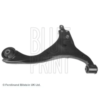 Image of 545012H000, 545012H100 Suspension Arm BLUE PRINT ADG086281 with bearings without ball joint Front Axle Right Control Sheet Steel