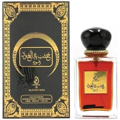 Image of Arabiyat Khashab &amp; Oud Aswad For Women and Men (Unisex) Eau de Parfum, 100 ml Made in UAE