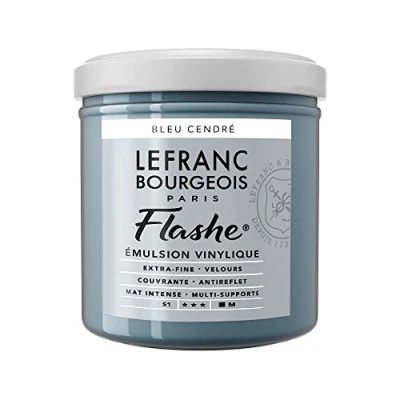 Image of Lefranc Bourgeois Emulsion, Acrylic, Vinyl Paint, Ash Blue, 1 stück (1er Pack)