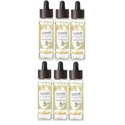 Image of Fermented Skincare Natural Regenerating Face Oil (6x 30ml Full Case Deal), Elisir with White Helichrysum Petals &amp; Organic Argan Oil, Vegan Moisturising Oil.