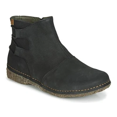 Image of El Naturalista Women&#039;s N917 Angkor Ankle Boots, Black Black, 5 UK