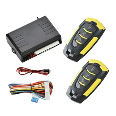 Image of Universal Remote Control Central Door Lock Kit Style 9 Locking Keyless Entry Upgrade with Contorl Box + 2 Replacement for Car