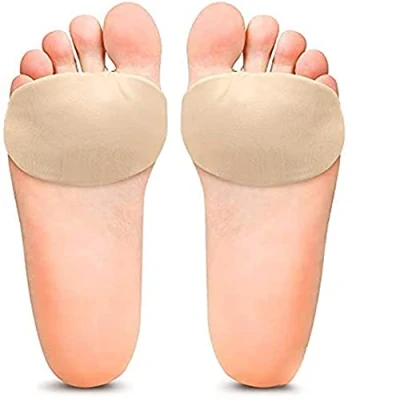 Image of Ball of Foot Cushion Gel Metatarsal Pads, Half Toe Bunion Sleeve with Forefoot Pads for Diabetic Feet, Callus, Blisters, Metatarsalgie, Sore Pain Relief Day and Night Use