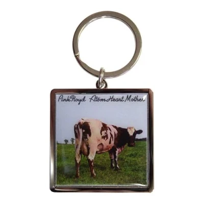 Image of Pink Floyd Atom Heart Mother Keychain One Size