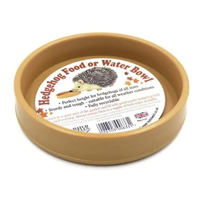 Image of Hatchwell Hedgehog Bowl for Food or Water, 200 g, orange