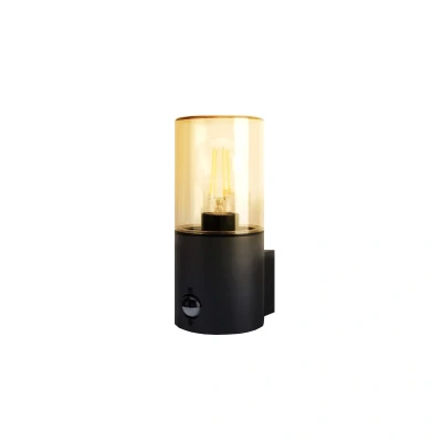 Image of Outdoor Decorative PIR Wall Light IP54 Integral LED