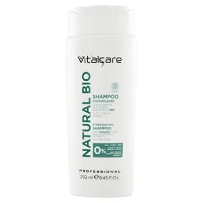 Image of Vitalcare Natural Bio Fortifying Hair Shampoo, with Oat and Chamomile Extracts, Shampoo for All Types, 250 ml