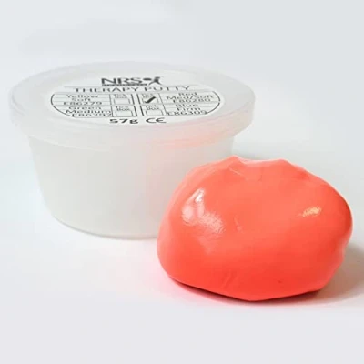 Image of NRS Healthcare E86280 Therapeutic Soft Putty 57g Red Medium