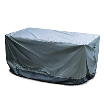 Image of Maypole Rectangular Table Cover 155x75x83cm 600D Oxford Heavy Duty Water Resistant PVC Lined