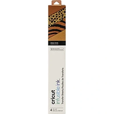 Image of Cricut 2006764 Transfer Sheet Patterns, Animal Infusible Ink,