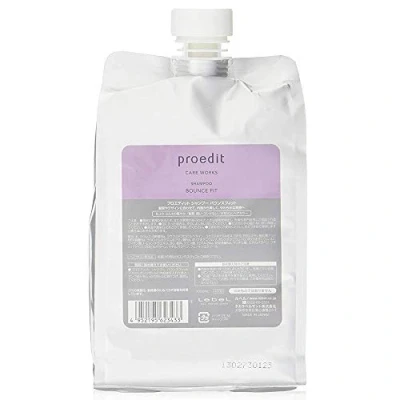 Image of Lebel Proedit Care Works Shampoo Bounce Fit 1000ml Refill (Green Tea Set)