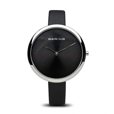 Image of BERING Women Analog Quartz Classic Collection Watch with Satin Strap and Sapphire Crystal 12240 602