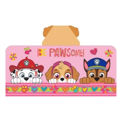 Image of Franco Paw Patrol Pink Bath/Pool/Beach Soft Cotton Terry Hooded Towel Wrap, 24&quot; x 50&quot; Kids