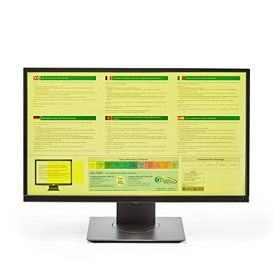Image of Crossbow Education 23 Inch Widescreen Monitor Overlay Yellow