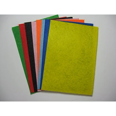 Image of FELT SHEETS A6 PACK OF 8 ASSORTED COLOURS