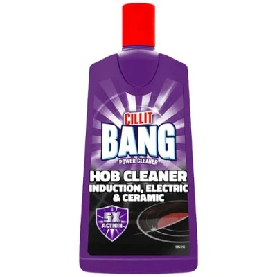 Image of Cillit Bang Hob Cleaner, For Cleaning Burnt on Stains, Ovens and Stovetops, 200ml