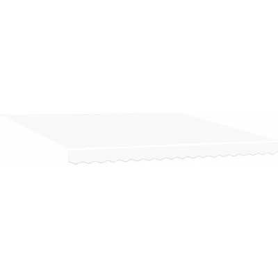 Image of vidaXL Awning Replacement Fabric for 4x3 m Frame White