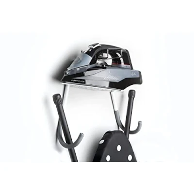 Image of Jata Home HPLA8115 Table And Iron Stand, Stainless Steel, Grey