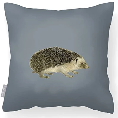 Image of Izabela Peters Outdoor Cushions Waterproof, 43 cm, Filled Cushion, Hedgehog Grey, Garden Furniture Cushions, Seat Chair