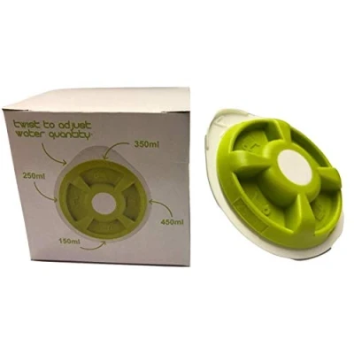 Image of Quailitas Green Hot Water T Disc Dispense Clean Water, Glass Construction, Compatible w/Tassimo T20, T4, T40, T42, T65, T85, T12, T32 Amia Fidelia Coffee Machine Accessories