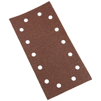 Image of Silverline Hook &amp; Loop 1/2 Sheets Punched 10pk 60 Grit