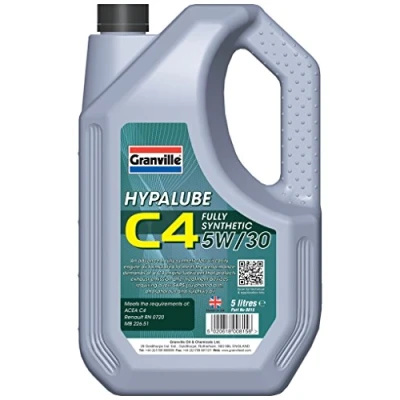 Image of Granville 0815 Hypalube C4 5W/30 Engine Oil, 5 Liters
