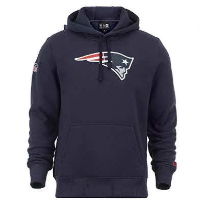 Image of New Era England Patriots Hoody Team Logo Po Navy M