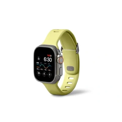 Image of Bellroy Venture Watch Strap Large (Band compatible with Apple 42 49mm) Citrus