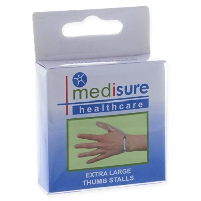 Image of Extra Large Plastic Thumb Stall Medisure First Aid Cot