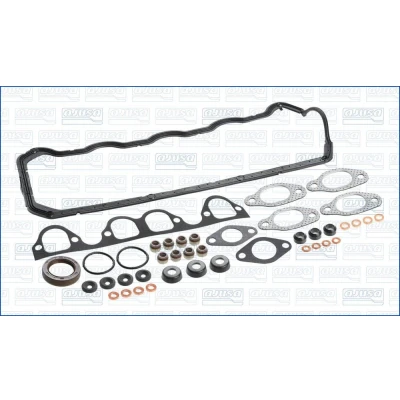Image of 028198012C, 620280 Gasket Set, cylinder head AJUSA 53007400 without gasket, with valve stem seals AUDI: A6 C4 Avant, 80 B4 Avant