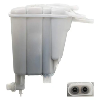 Image of 8K0121405A, 8K0121405E, 8K0121405G, 8K0121405M, 8K0121405P Expansion Tank FEBI BILSTEIN 103428 without lid, with heat shield AUDI: A5 B8 Sportback