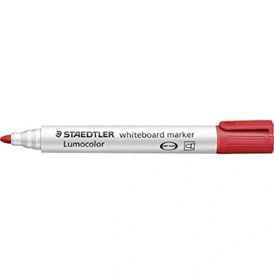 Image of STAEDTLER 351 2 Whiteboard Marker Lumocolor, Rot, 1 Stück