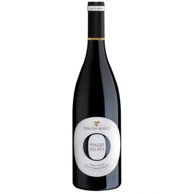 Image of TUNUTA IL BOSCO Pinot Nero Poggio Pelato 2018 Vintage Italian Red Wine From The Oltrepò Pavese Region in Lombardy, Italy Made with 100% Noir Grapes 75cl / 750ml, 13% ABV