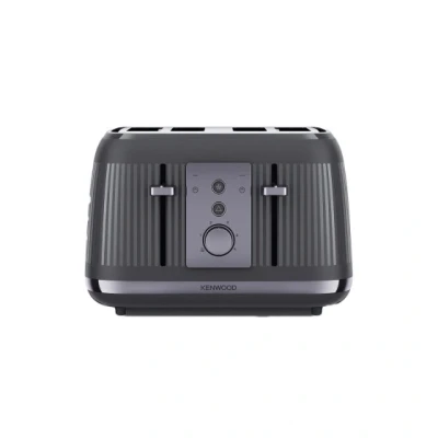Image of Kenwood Dusk Toaster, 4 Slot Reheat, 5 Browning Settings, Defrost And Cancel Functions, Pull Crumb Tray, TFP30.000GY, 1800W, Slate Grey