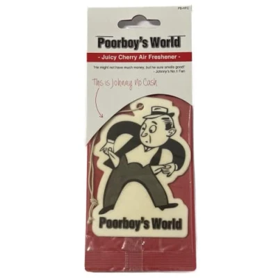 Image of Poorboys World Hanging Air Freshener Cherry