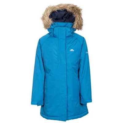 Image of Trespass Girls Waterproof Parka Jacket Fame