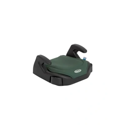 Image of Graco Booster Basic R129 Backless Car Seat, Lightweight at only 1.4kg, Suitable from Approx. 7 to 12 Years (135 150cm), Hunter Fashion