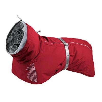 Image of Hurtta Extreme Warm Winter Dog Coat, Red, Size 9 for Dogs Warmer Red M