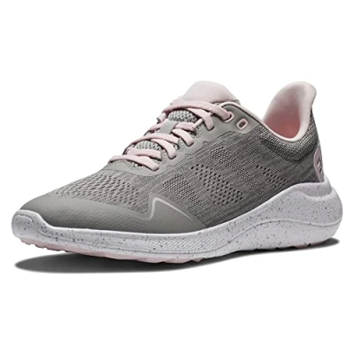 Image of FootJoy FJ Flex Heather Grey/White/Pink, 4