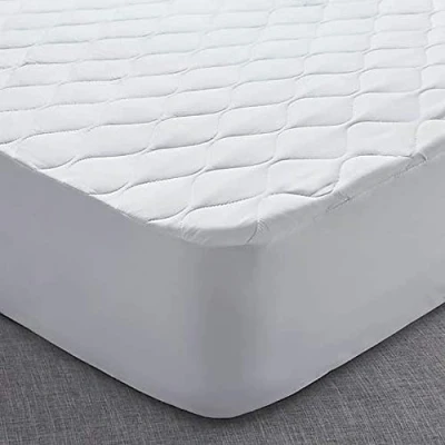 Image of CnA Stores Mattress Protector Single Bed Fitted Extra Deep Up To 40cm Quilted Cover Anti Allergy (90 x 190 +40cm)