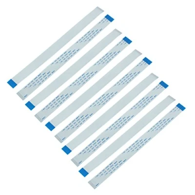 Image of sourcing map B Type 1.0mm Pitch 14Pin AWM 80C 60V VW 1 Flexible Flat Cable FFC 200mm 10Pcs