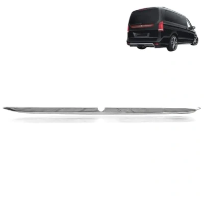 Image of ROBUST Chrome Rear Under Window Trim Stainless Steel for Mercedes Vito W447 2014 2021