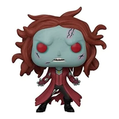 Image of Funko POP! Marvel What If Zombie Scarlet Witch Collectable Vinyl Figure Gift Idea Official Merchandise Toys for Kids &amp; Adults TV Fans Model Collectors